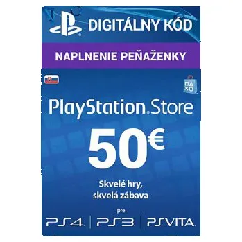 PlayStation Live Cards 50 EUR SK od 1 311 K Zbozi.cz