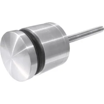 Zábradlí Feldmann 60195-240-V - nerezový bodový držák skla na rovinu, pr. 52 mm, AISI 304, brus