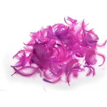 Stuha Dekorační pírka SV. FIALOVÁ