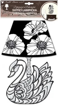 Lampička LED labuť 31cm