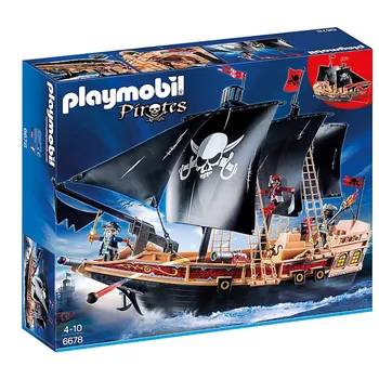 Stavebnice Playmobil Recenze Playmobil 6678 Pirátská bitevní loď