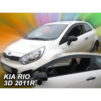 Plexi ofuk oken Ofuky oken - Kia Rio 3D 12R, přední
