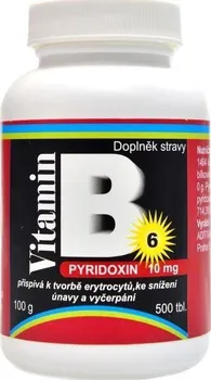 Nutristar Pyridoxin vitamín B6 10 mg