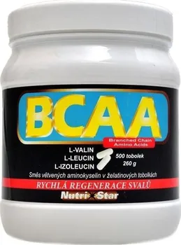 Aminokyselina Nutristar BCAA 2:1:1 - 500 cps.