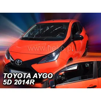 Plexi ofuk oken Ofuky oken - Toyota Aygo II 5D 14R, přední