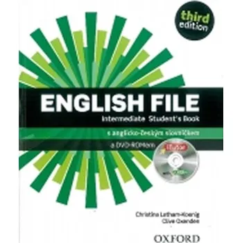 Anglický jazyk English File Third Edition Intermediate Student´s Book with iTutor DVD-ROM CZ: Third Edition - Oxenden Clive
