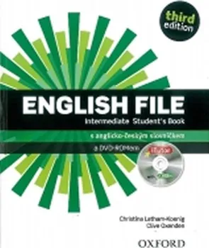 Anglický jazyk English File Third Edition Intermediate Student´s Book with iTutor DVD-ROM CZ: Third Edition - Oxenden Clive
