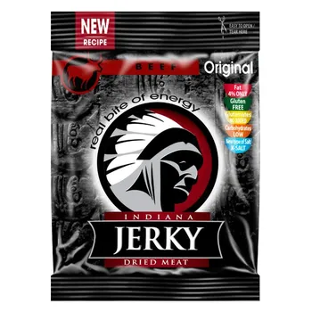 Sušená potravina Indiana Jerky Beef Less Salt 25 g