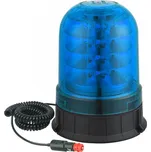 LED maják, 12-24V, 24x3W modrý, magnet,…