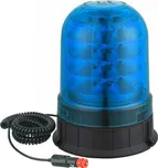 LED maják, 12-24V, 24x3W modrý, magnet,…