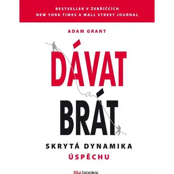Osobní rozvoj Dávat a brát - Adam Grant