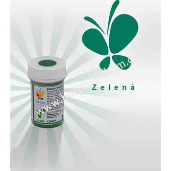 Potravinářské barvivo Prachová barva do čokolády - zelená