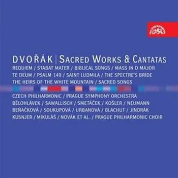 Relaxační hudba Duchovní dílo, kantáty - Antonín Dvořák [8CD]