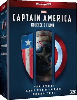 blu-ray film Captain America 1-3 (2016)