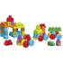 Stavebnice Mega Mega Bloks 123 naučný vláček