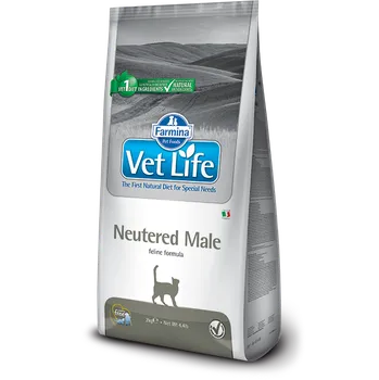 Krmivo pro kočku Vet Life Cat Natural Neutered Male