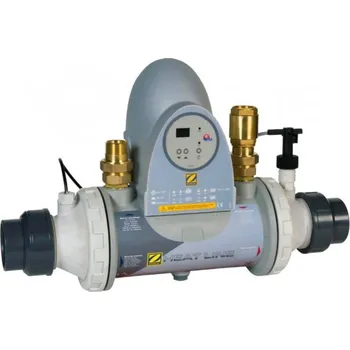 Ohřev bazénu Tepelný výměník Titan 40 kW s řídící jednotkou