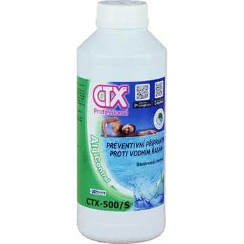 Bazénová chemie Koncentrovaný algicid do bazénu CTX-500/S 1 litr