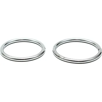 Rimba Welded Metal Cockring Set 7370 50 + 55mm