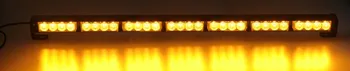 Maják Stualarm LED světelná alej, 28x LED 3W, oranžová