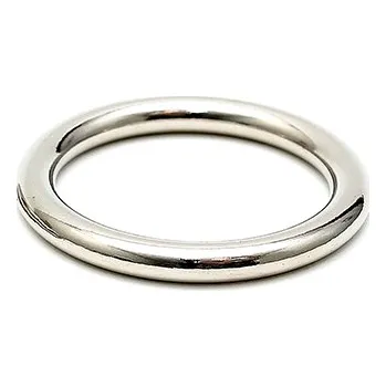 Rimba Solid Metal Cockring 6mm Thick 7371 45mm