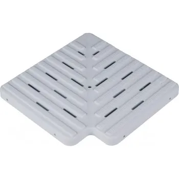 Roh bazénové mřížky 90° 195/22 mm