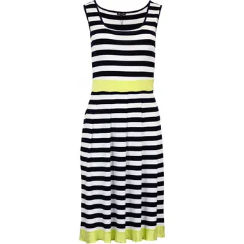 Dámské šaty Favab Lana Mod Essed námořnické XS