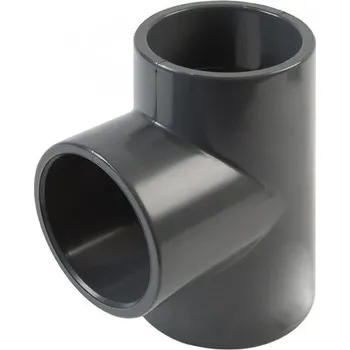 T – Kus 90° PVC 63x63x63 mm lepení/lepení