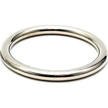 Rimba Solid Metal Cockring 6mm Thick 7371 55mm