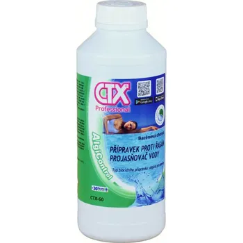Bazénová chemie Algicid s projasňovačem CTX-60 do bazénu