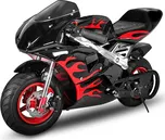 Minibike FLAME EDITION, černá-červená