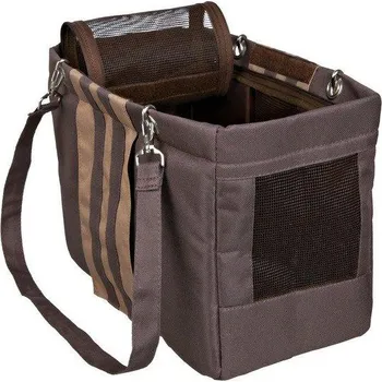 Taška pro psa a kočku Trixie Maja cestovní taška hnědo/béžová