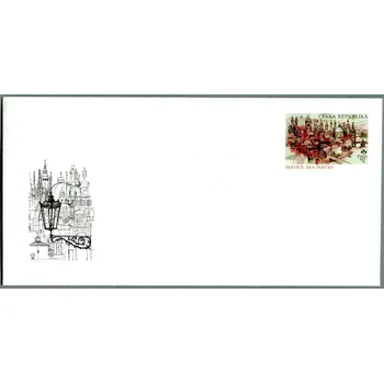 Poštovní známka (1997) CSO 3 (157) ** - Výstava PRAGA 98 - Praha stověžatá