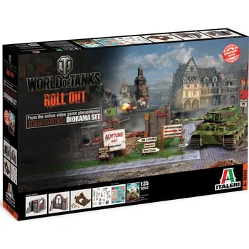 Plastikový model Italeri World of Tanks Diorama Set 1:35