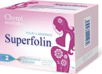 Ona Pharm Chytré miminko Superfolin 2 Mama 30 tbl. + 30 cps.