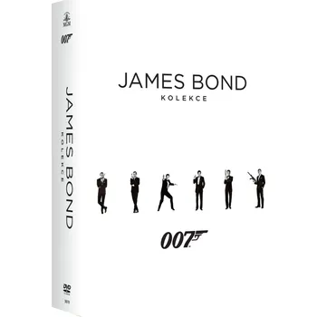 DVD Kolekce James Bond (2016) 24 disků Sběratelská edice filmů DVD Kolekce James Bond (2016) 24 disků