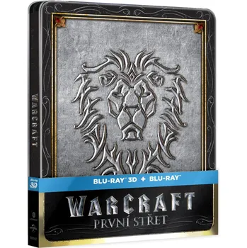 Blu-ray Warcraft: První střet 2D+3D (2016) steelbook 2 disky Blu-ray film Blu-ray Warcraft: První střet 2D+3D (2016) steelbook 2 disky