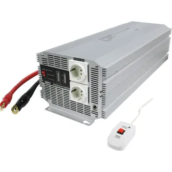 Měnič napětí Měnič napětí 12V/230V 4000W HQ měnič napětí DC/AC