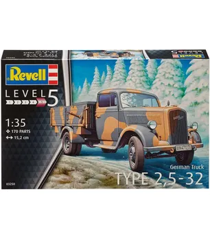 Plastikový model Revell German Truck Typ 2,5 - 32 1:35