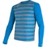 Sensor Merino Wool Active modré/pruhy, L
