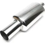 TA Technix sportovní nerezový tlumič výfuku - kulatá koncovka, průměr 102mm