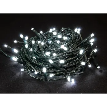 Vánoční dekorace Seizis LED osvětlení 100 žárovek - bílé