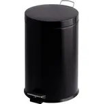 Nášlapný odpadkový koš 12 l - černý