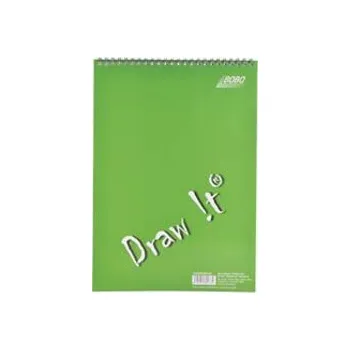 Blok BOBO s horní vazbou - A5 / čtvereček