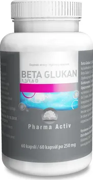 Přírodní produkt Pharma Activ Beta glukan 1,3/1,6 D 60 cps.