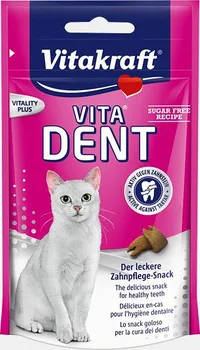 Pamlsek pro kočku Vitakraft Cat Vita Dent 75 g