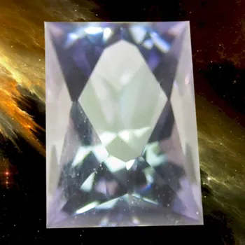 Drahý kámen Tanzanit z Tanzánie 7x5mm Váha: 1.45ct