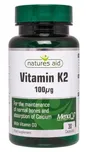 Natures Aid Vitamin K2 100 mcg tbl. 30