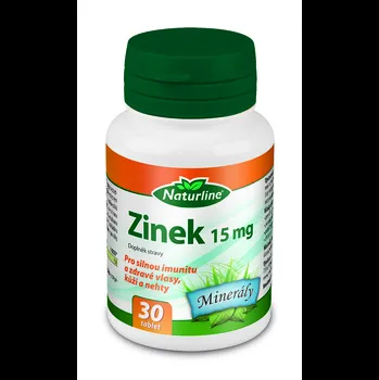 Naturline Zinek 15 mg tbl. 30