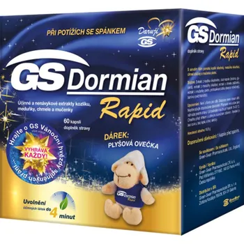 Přípravek na podporu paměti a spánku GS Dormian Rapid